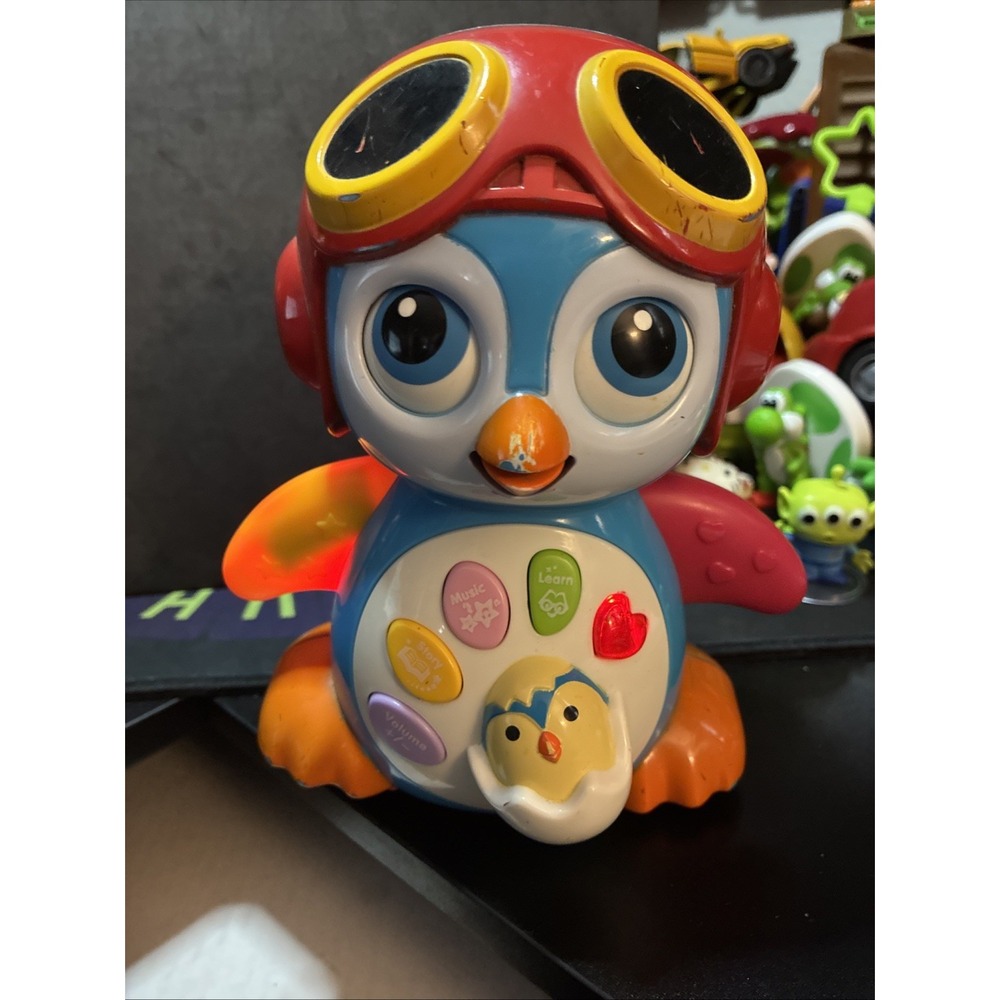 PENGUIN BABY TOY interactive music ThinkGizmos story 2017 bump dancing pilot